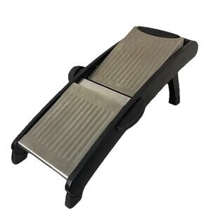 OXO GOOD GRIPS Chef's Mandoline Slicer Stainless Steel Built In stand